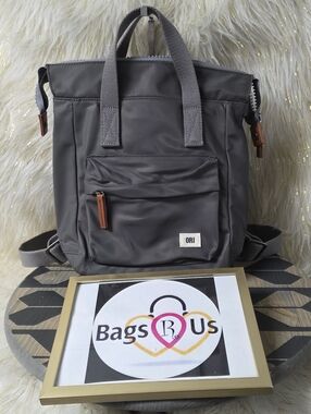 ORI LONDON BANTRY BACKPACK SMALL 7 LITERS STORMY GRAY EUC FAST SHIP